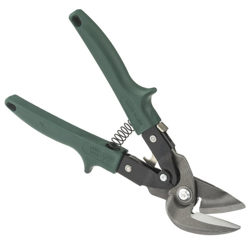 Malco® Max2000® M2007 Offset Aviation Snip, Applicable Material Gauge: 0.062, 0.054, 0.048, 0.038 in, Right Hand Cut