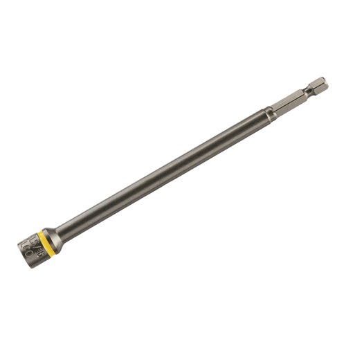 Malco® MSHXL516 Extra Long Driver, Hex Drive, Magnetic: Yes, 6 in L Shaft, 6 in L, Yellow, 1/4 in Dia Insert