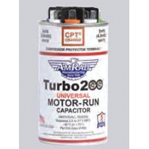Mars® Turbo 200® M12200 Motor Run Capacitor, 2.5 to 67.5 uF MFD, 370/440 V, Round, 2-1/2 in Dia, 4.9 in H