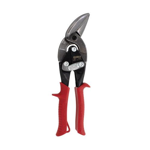 Midwest Snips® MWT-6510L Offset Aviation Snip, Left Hand Cut, Molybdenum Alloy Steel Blade