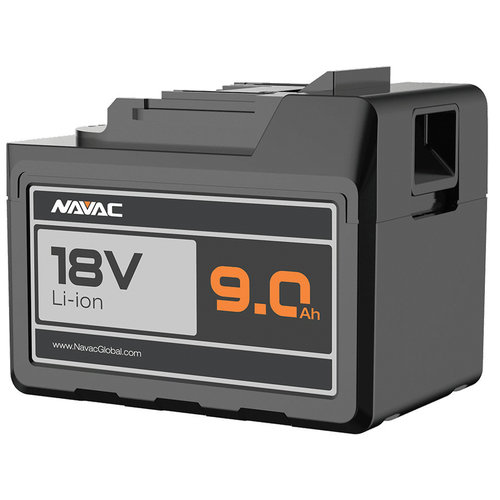 Navac NBP2 Battery, 18 V, Lithium-Ion, 9 Ah Battery, For Use With: NP4DLM and NP2DLM Cordless Vacuum Pumps