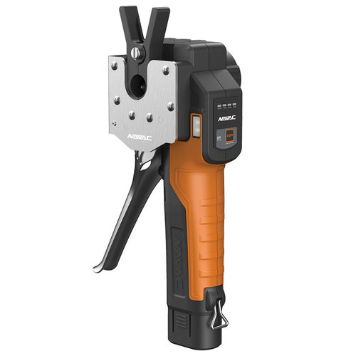 Navac BreakFree® NEF6LM Power Flaring Tool, For Pipe Size: 1/4 in, 3/8 in, 1/2 in, 5/8 in, 3/4 in, Battery, 7.4 V