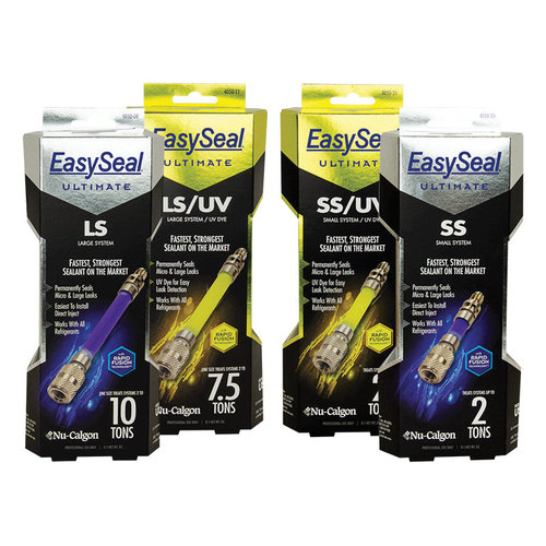 Nu-Calgon EasySeal Ultimate SS 4050-05 Leak Sealant, Compatible Unit Tonnage: 2 ton, 0.1 oz, Tube, Blue