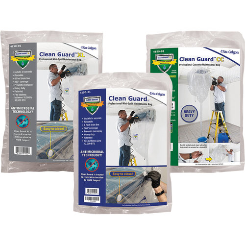 Nu-Calgon Clean Guard™CC 4150-03 Professional Mini-Split Maintenance Bag, Application: Commercial Ceiling Cassettes