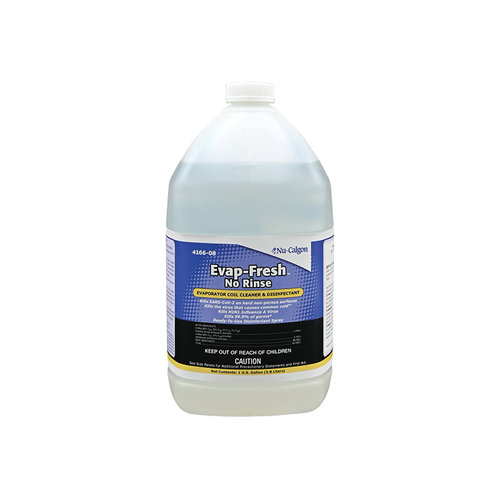 Nu-Calgon Evap-Fresh No Rinse 4166-08 Coil Cleaner, Liquid, 1 gal, Bottle