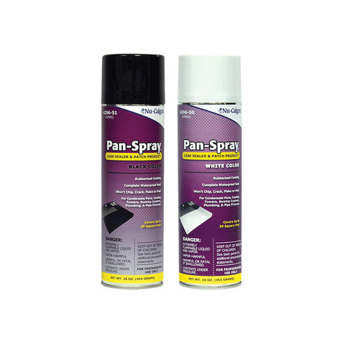 Nu-Calgon Pan-Spray 4296-50 Multi-Purpose Leak Sealant, Liquid, Can, 16 oz, 16 oz