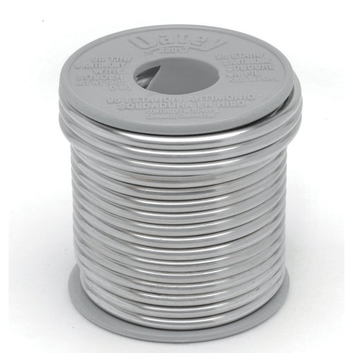 Oatey® 22017 Plumbing Wire Solder, Applicable Materials: Metal, Lead Content: No, 1 lb, Tin Content: 60 to 100 %