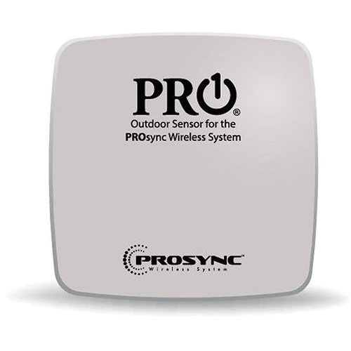 PRO1® R250W Wireless Outdoor Remote Sensor, 3-7/8 in H, 3-7/8 in W, 1-1/8 in D