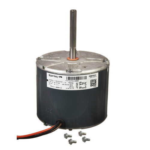 PROTECH™ 51-100998-32 Direct Drive Condenser Fan Motor, 1/3 hp Motor, 208/230 V, 1 ph, 1075 rpm Motor, 48 NEMA, 1.8 A
