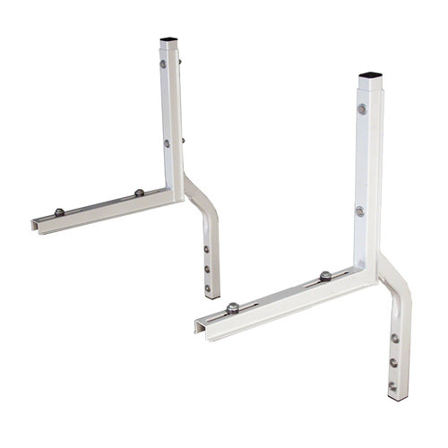 Quick-Sling® QSWB3000 Z-Bend Wall Bracket, 300 lb Load, Wall Installation/Mounting, Steel, 11 ga Gauge, Powder-Coated