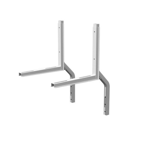 Quick-Sling® QSWB3000 Z-Bend Wall Bracket, 300 lb Load, Wall Installation/Mounting, Steel, 11 ga Gauge, Powder-Coated