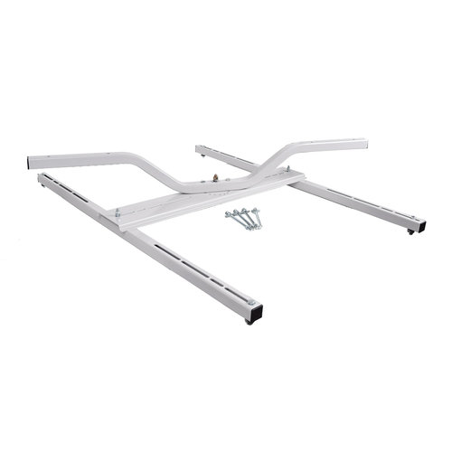 Quick-Sling® QSWI5003 Large H-Frame Swivel, 400 lb Load, Flat Ceiling Installation/Mounting, Steel, Powder-Coated, Tan