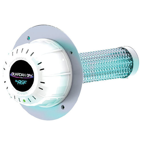 RGF® Guardian Air QR+ QRP-5 Induct Air Purifier, 24 V, 11 W, Cleaning Technology: PHI-Cell, 0.47 A, 300 to 1200 cfm