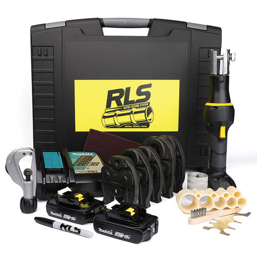 RLS® Klauke® 399011190504 Press Tool, For Pipe Size: 1-3/8 in, Battery, 18 V, Lithium-Ion, 19 kN Pressing Force