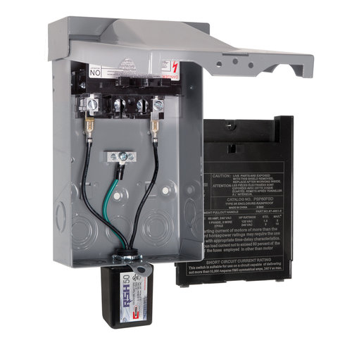 RectorSeal® RHS Series 96419 Surge Protective Device With Non-Fused Disconnect Bo, 60 A, 120/240 V, Fused: No