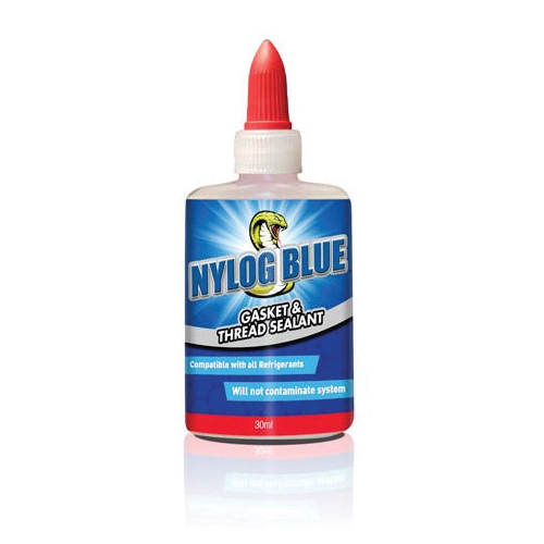 Refrigeration Technologies® Nylog Blue RT201B Thread Sealant, 30 mL, Amber