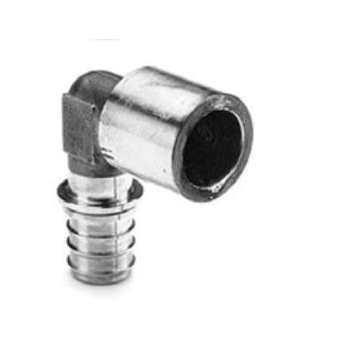 Rehau® EVERLOC+® 317164-001 90 deg Elbow, 1/2 in x 1/2 in, PEX x Male C, Brass