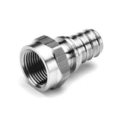 Rehau® EVERLOC+® 317173-001 Adapter, 1/2 in x 1/2 in, PEX x FPT, Brass