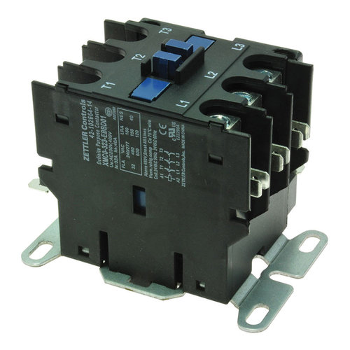 Rheem® 42-102664-14 Contactor With AuxilIary Contacts, 24 V Control, 3-Pole, 30 A Switching Current