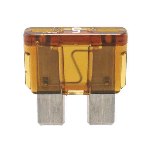 Rheem® 44-ATC5-5PK Automotive Fast Acting Blade Fuse, 5 A, 36 V