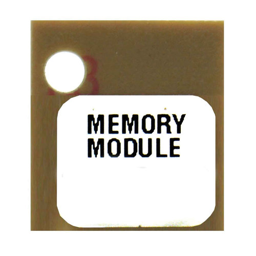 Rheem® 47-104778-18 Model Data Memory Card, For Use With: R98MV and R98V-USA Gas Furnaces