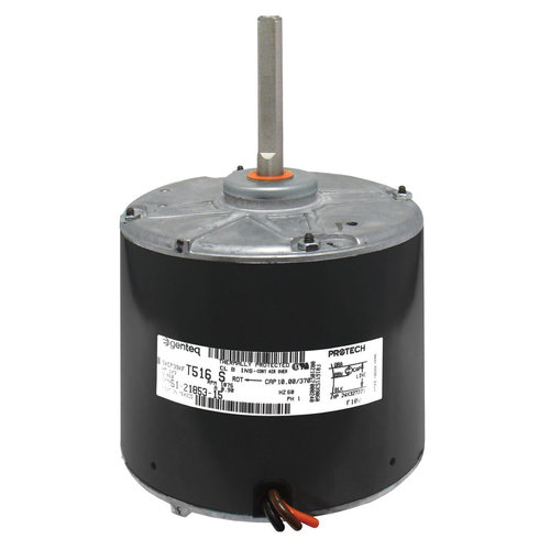 Rheem® 51-21853-15 Direct Drive Condenser Fan Motor, 1/3 hp Motor, 460 V, 1 ph, 1075 rpm Motor, 48 NEMA, 1-Speed