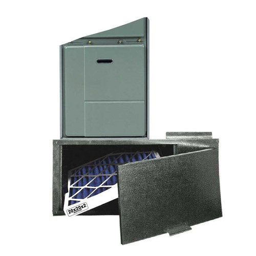 Rheem® LS Series 54-2840-LS Filter Base, 24 x 24 in Filter, 14 in H, 28-1/2 in W, 40 in D