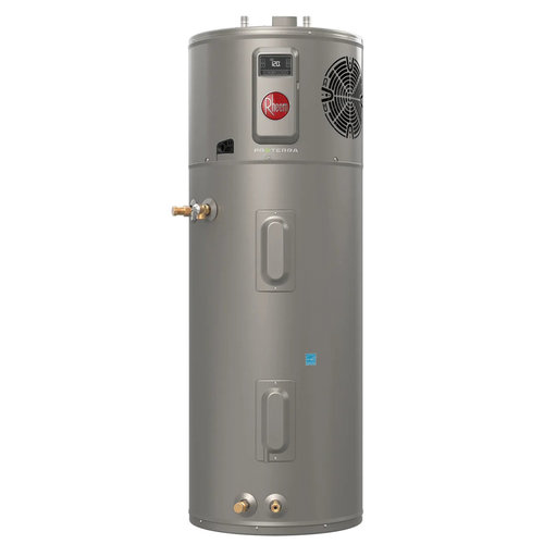 Rheem® Professional Prestige® ProTerra® PROPH50 T2 RH400-30 Hybrid Electric Heat Pump Water Heater, 50 gal, Electric