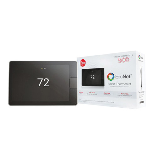 Rheem® EcoNet RETST800SYS Smart Thermostat, LCD Display