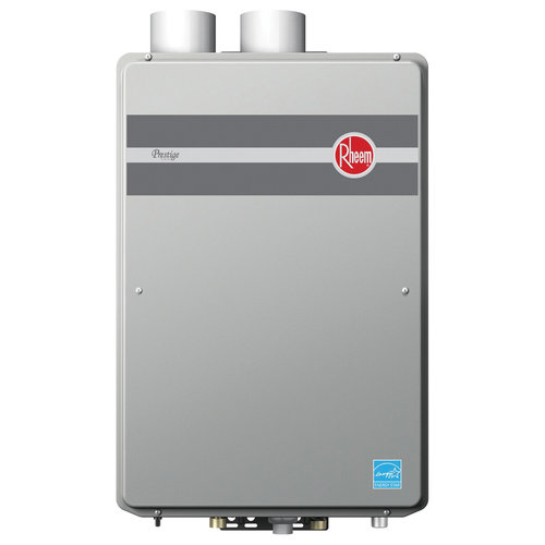 Rheem® RTGH-95DVLN-2 Indoor Tankless Water Heater, Natural Gas Fuel, 199000 Btu/hr Input Heating BTU