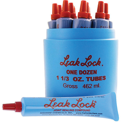 Supco® Highside® Leak Lock® HS10001 Pipe Joint Sealant, 1/3 oz, Tube, Blue/Gray