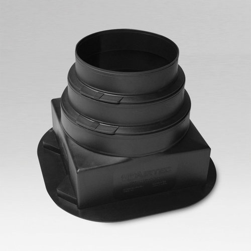 TRUaire® 81968 Register Box, For Duct Size: 8 x 8 in, Square Duct, Polymer