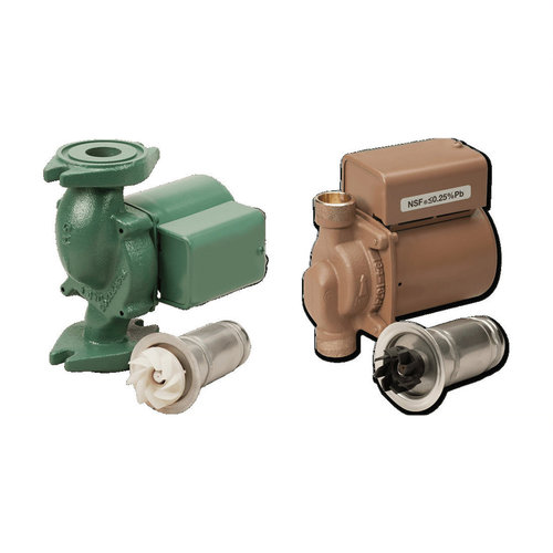 Taco Comfort Solutions® 8683 Cartridge Circulator Pump With Integral Flow Check, 3/4 in Inlet, 3/4 in Outlet, 12.5 gpm