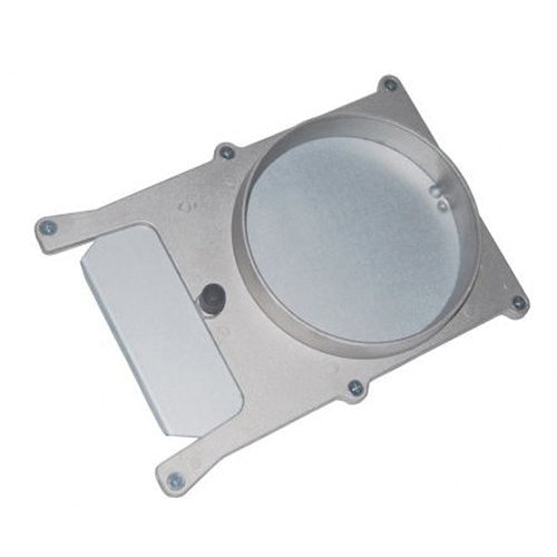 The Blastgate Company BGF05 Manual Blast Gate, Blast Gate, For Duct Size: 5 in, 8 in L, 6 in W, Aluminum, 4.76 in OD