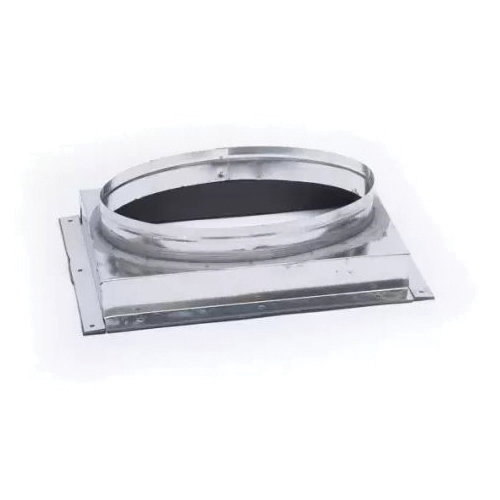 The Unico System® UPC-104-1218 Return Air Adapter, Return Air Adapter, 4.1 in H, 15-1/2 in W, 10 in D, Round Duct