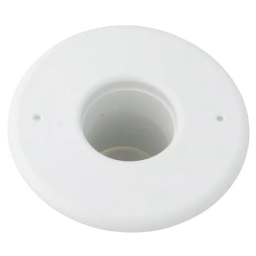 The Unico System® UPC-256 Round Supply Outlet, 2-1/2 in, Plastic, White