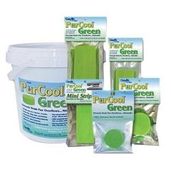 Nu-Calgon 61046 PurCool Green Condensate Drain Pan Treatment Strip, Solid