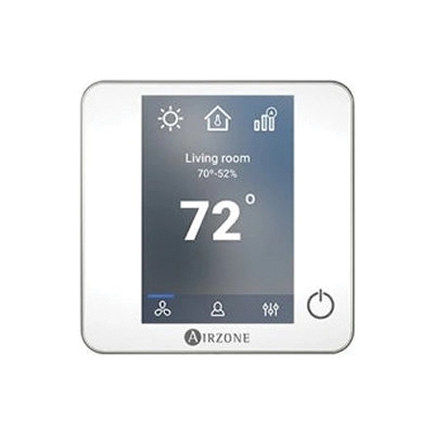 VAF Blueface AZVAFBLUEZEROCB VAF Wired Zero Principal Thermostat, 12 V, 0.672 W, 92 mm H, 92 mm W, 15.85 mm D
