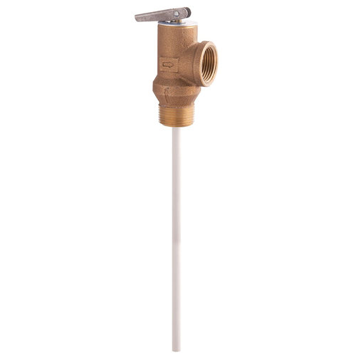 WATTS® 100XL Series 0066110 Temperature and Pressure Relief Valve, 3/4 in Inlet, 3/4 in Outlet, MNPT Inlet