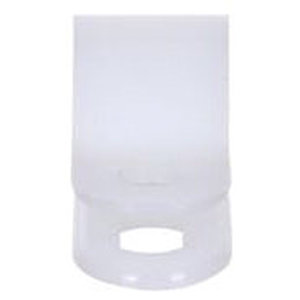 Wagner® WC06 Wire and Cable Clamp, Nylon, 3/8 in Max Bundle Dia, White, 0.486 in W, 0.057 in H