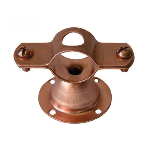 Warwick Hanger 300 Series 300-3 Bell Hanger, For Pipe Size: 3/4 in, Steel, Copper-Plated, 4-Hole