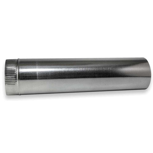 ZM Sheet Metal No 47 Series 047-241626 Round Pipe, 16 in ID, 24 in L, Steel, 26 ga Gauge, Galvanized