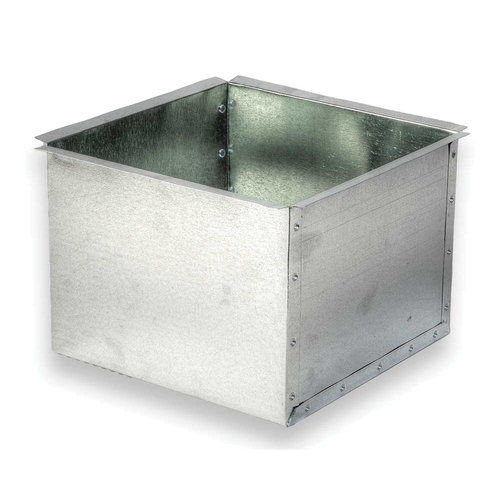 ZM Sheet Metal No 69 Series 069-101012 Blank Box, For Duct Size: 12 in, 10 x 10 in Register Opening