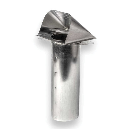 ZM Sheet Metal No 90 Series 090-000004BP Wall Vent, For Duct Size: 4 in, Round Duct, Aluminum