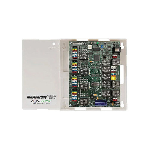Zonefirst® Masterzone™ MZS4 All-in-One Zone Control Panel, 4-Zone, 4H/2C-Stage, 24 V, Maximum Dampers Per Zone: 10