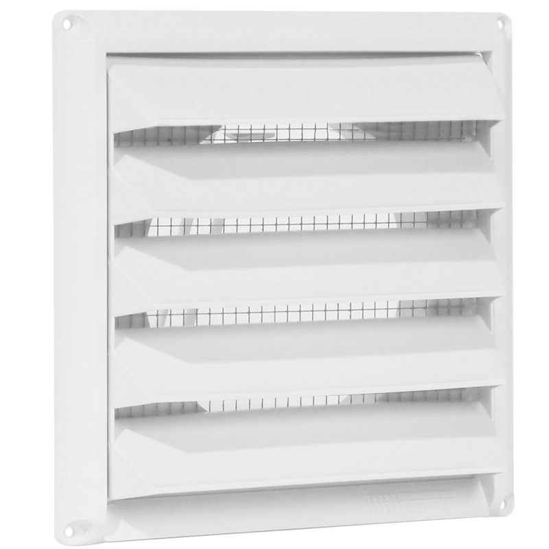Imperial® PA-6W Air Intake Cap, For Duct Size: 6 in, Plastic, White