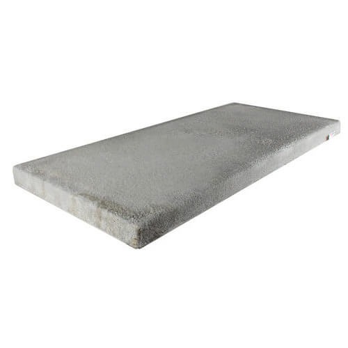 DiversiTech® UltraLite® UC1636-2 Equipment Pad, 754 lb Load, 36 in H, 16 in W, 2 in D, Concrete Composite, Gray
