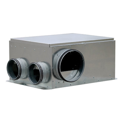 fantech® CVS Series 40118 In-Line Duct Fan, 280 cfm, For Duct Size: 4 in, Circular Duct, 0.9 in-WG Static Pressure