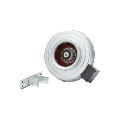 fantech® FG Series 40409 In-Line Duct Fan, 450 cfm, For Duct Size: 8 in, Circular Duct, 0.2 in-WG Static Pressure