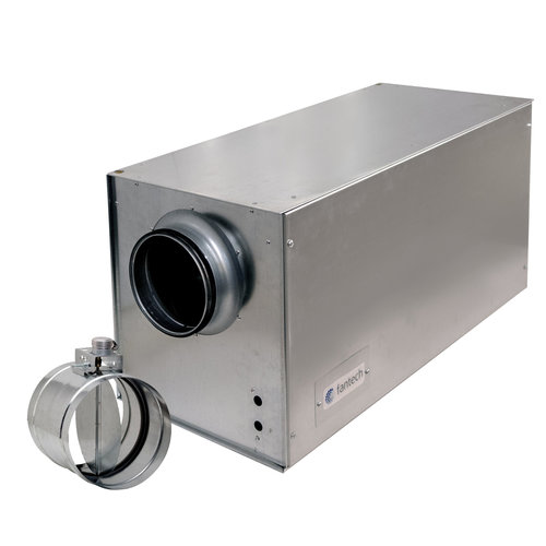 fantech® MUAS Series 474050 Unitary Design Makeup Air System, Makeup Air System, 10 in, Metal, 120 V, 4.68 A, 384 W